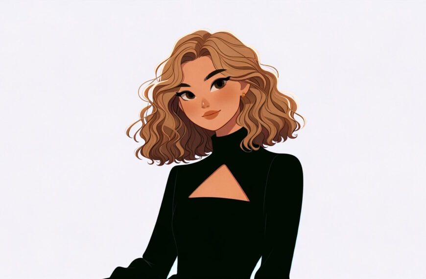 Karmuska Influencerin nachgemacht als Cartoon