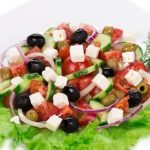 Kritharaki Salat Rezept Griechischer Salat Titelbild