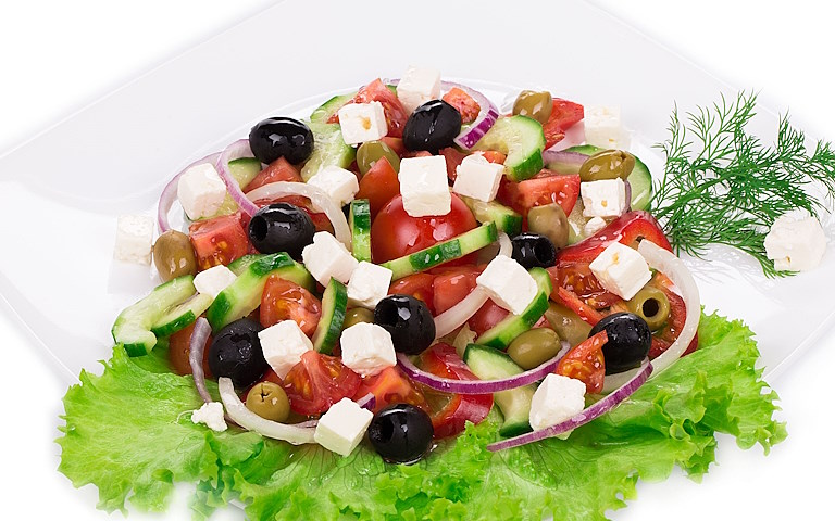 Kritharaki Salat Rezept Griechischer Salat Titelbild