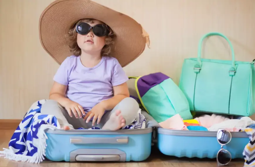 Packen mit Kindern